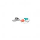 Pin Slim, Oval, 28 x 19 mm