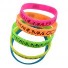 PRINTED SILICONE WRISTBANDS