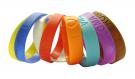 DEBOSSED SILICONE WRISTBANDS