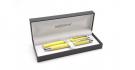 Arc ballpen & fountain pen set pear yellow
