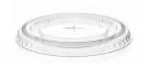 Clear Smoothie Lids- PLA/Compostable Flat