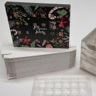 Stock Small Self Fillable Cost Effective Advent Calendar - AA_2551-christmas floral