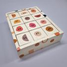 Luxury eco friendly advent calendar with 12 boxes (3 sizes) - AB05/12 or AB_06/12 (same sizeboxes)