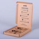 Screen Printed Corrugated Mailing Box With Fitment