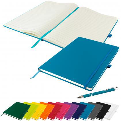 Dunn A4 Notebook and Pen Set in Teal