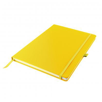 Dunn A4 PU Soft Feel Lined Notebook in Green