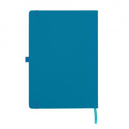 Dunn A4 PU Soft Feel Lined Notebook in Teal