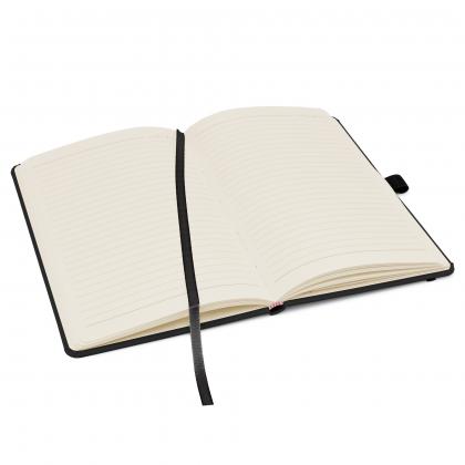 Notes London - Wilson A5 Certified Sustainably Sourced  Notebook in Black
