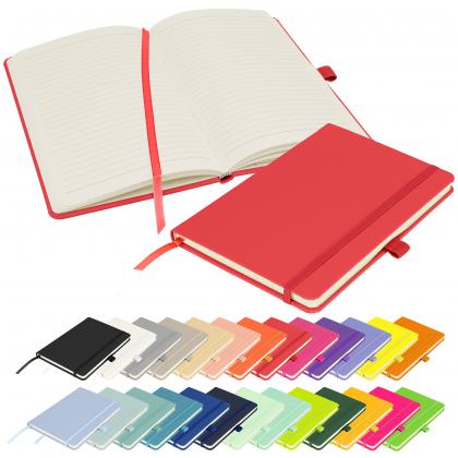 Notes London - Wilson A5 Certified Sustainably Sourced  Notebook in Red