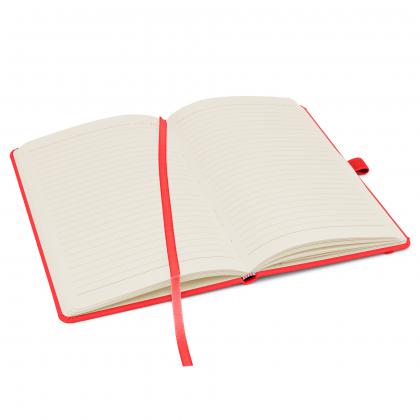 Notes London - Wilson A5 Certified Sustainably Sourced  Notebook in Red