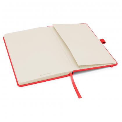 Notes London - Wilson A5 Certified Sustainably Sourced  Notebook in Red