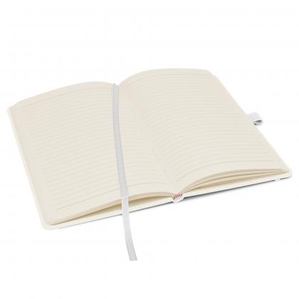 Notes London - Wilson A5 Certified Sustainably Sourced  Notebook in White
