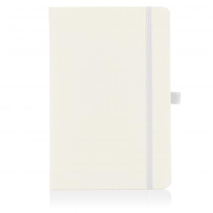 Notes London - Wilson A5 Certified Sustainably Sourced  Notebook in White