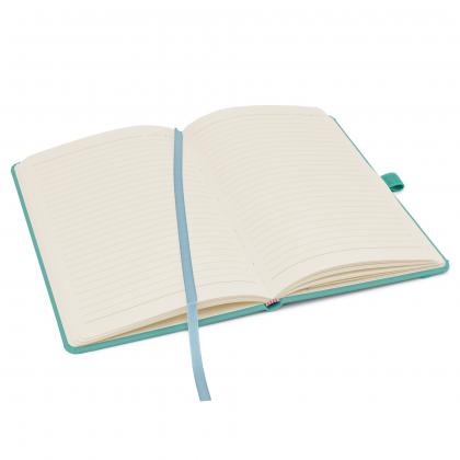 Notes London - Wilson A5 Certified Sustainably Sourced  Notebook in Pastel Aqua Marine