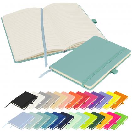 Notes London - Wilson A5 Certified Sustainably Sourced  Notebook in Pastel Teal