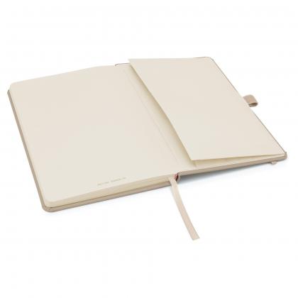 Notes London - Wilson A5 Certified Sustainably Sourced  Notebook in Pastel Mushroom