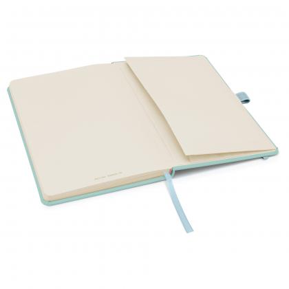 Notes London - Wilson A5 Certified Sustainably Sourced  Notebook in Pastel Celeste