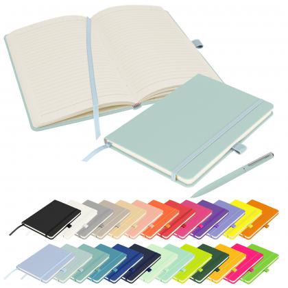 Notes London - Wilson A5 Certified Sustainably Sourced  Notebook & Pen Set in Pastel Celeste