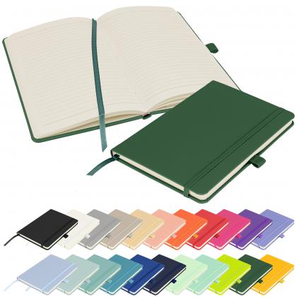 Notes London - Wilson A5 Certified Sustainably Sourced  Notebook in Green