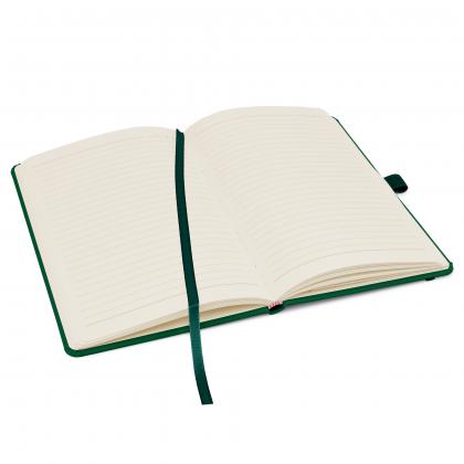 Notes London - Wilson A5 Certified Sustainably Sourced  Notebook in Green