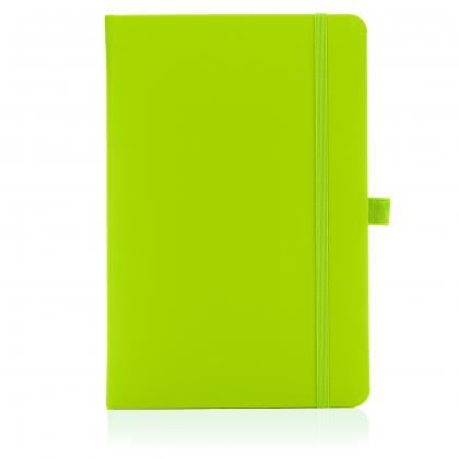Notes London - Wilson A5 Certified Sustainably Sourced  Notebook in Lime