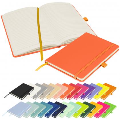Notes London - Wilson A5 Certified Sustainably Sourced  Notebook in Orange