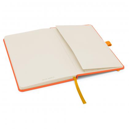 Notes London - Wilson A5 Certified Sustainably Sourced  Notebook in Orange