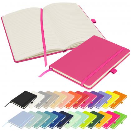 Notes London - Wilson A5 Certified Sustainably Sourced  Notebook in Pink