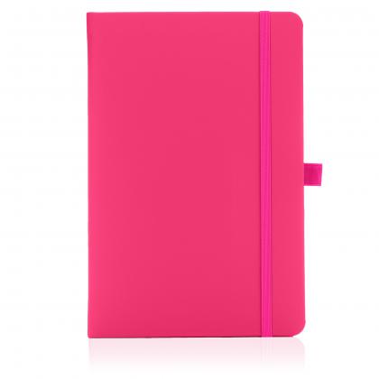 Notes London - Wilson A5 Certified Sustainably Sourced  Notebook in Pink