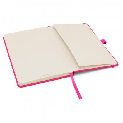 Notes London - Wilson A5 Certified Sustainably Sourced  Notebook in Pink