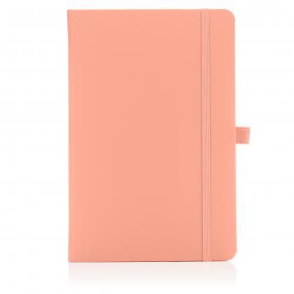 Notes London - Wilson A5 Certified Sustainably Sourced  Notebook in Pastel Pink