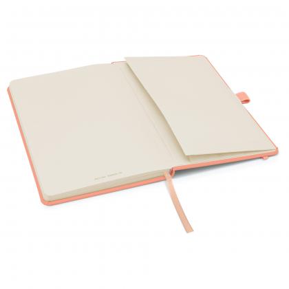 Notes London - Wilson A5 Certified Sustainably Sourced  Notebook in Pastel Pink