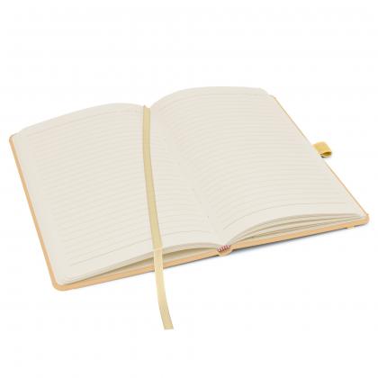 Notes London - Wilson A5 Certified Sustainably Sourced  Notebook in Pastel Tan