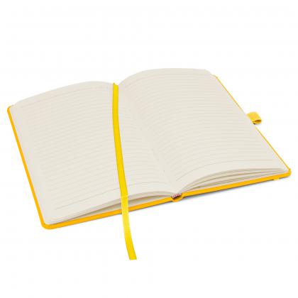 Notes London - Wilson A5 Certified Sustainably Sourced  Notebook in Yellow
