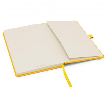 Notes London - Wilson A5 Certified Sustainably Sourced  Notebook in Yellow