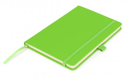 Notes London - Wilson Neon Certified Sustainably Sourced  Notebook in Neon Green