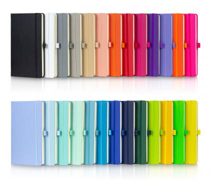 Notes London - Wilson Neon Certified Sustainably Sourced  Notebook in Neon Yellow