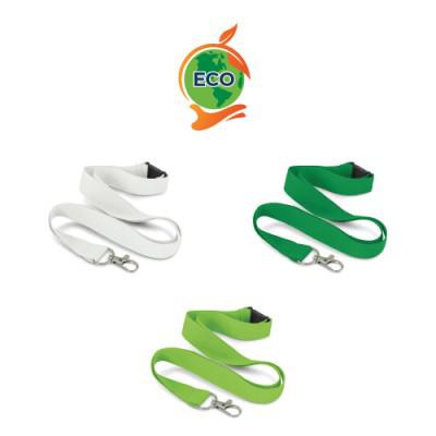 Eco Flat Polyester Lanyard-25mm