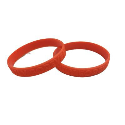 Silicon Wristband Embossed