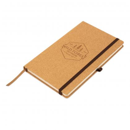 Primo Eco Jute, Cora, Wood and Leather Effect Notebooks