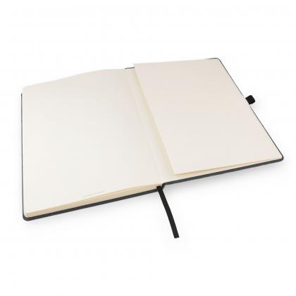 A4 Certified Sustainably Sourced  Envirobook in Charcoal
