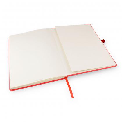 A4 Certified Sustainably Sourced  Envirobook in Red