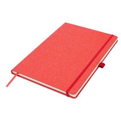 A4 Certified Sustainably Sourced  Envirobook in Red