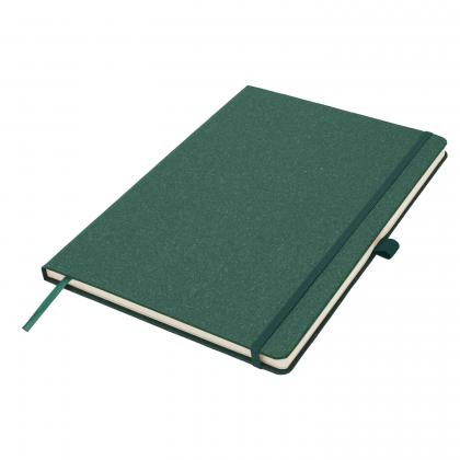 A4 Certified Sustainably Sourced  Envirobook in Green