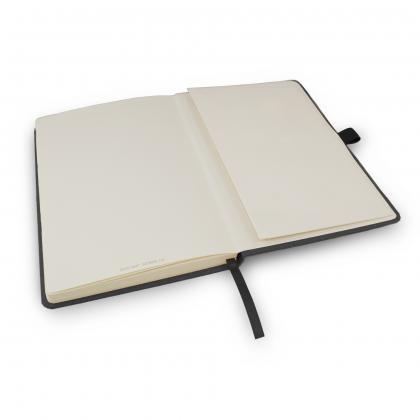 A5 Certified Sustainably Sourced  Envirobook in Charcoal