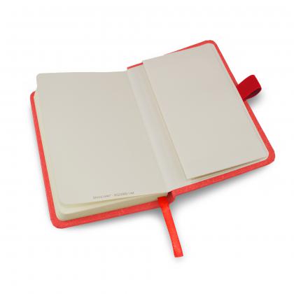 A6 Certified Sustainably Sourced  Envirobook in Red