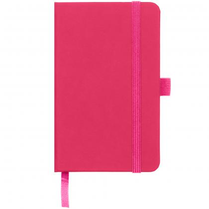 Moriarty A6 Lined Soft Touch PU Notebook in Pink