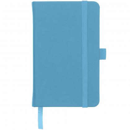 Moriarty A6 Lined Soft Touch PU Notebook in Teal