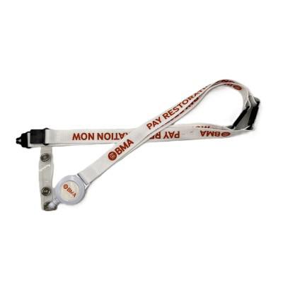 Dye Sublimated Lanyard with Ski Pull -15mm