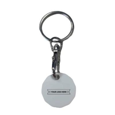 Plastic Trolley Coin Printed
